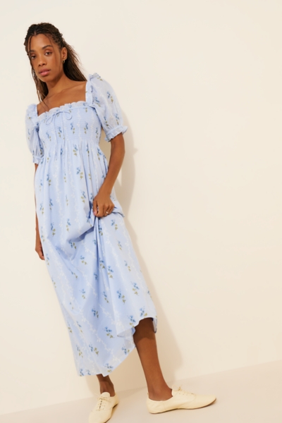 The Scarlett Balloon Sleeve Maxi Nap Dress | Nuuly