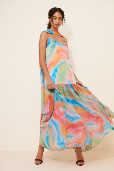 Dalia Abstract Maxi Dress | Nuuly