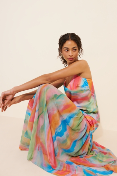 Dalia Abstract Maxi Dress | Nuuly