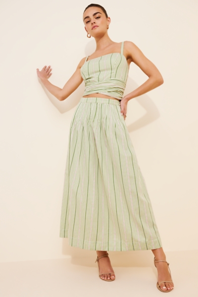 chinese dress ladies Elani Blue Maxi Dress (Ready To Ship) – AMEKANA main image 0