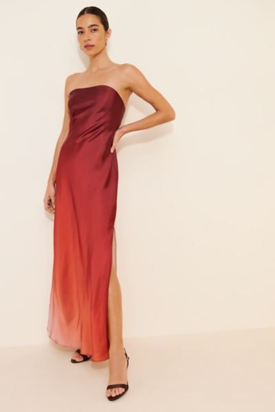 white halter satin dress White Halter Mini Dress main image 0