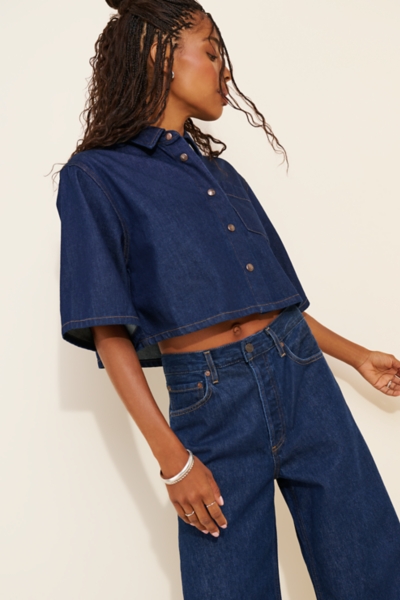 Tomine Denim Shirt | Nuuly