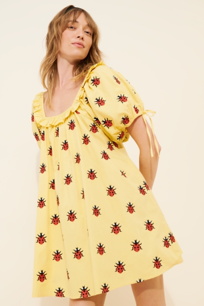 Ladybug Scoop Neck Mini Dress | Nuuly