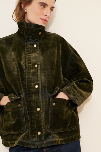 Julien Faux Suede Jacket | Nuuly