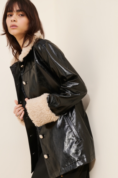 Joplin Vegan Leather Jacket | Nuuly