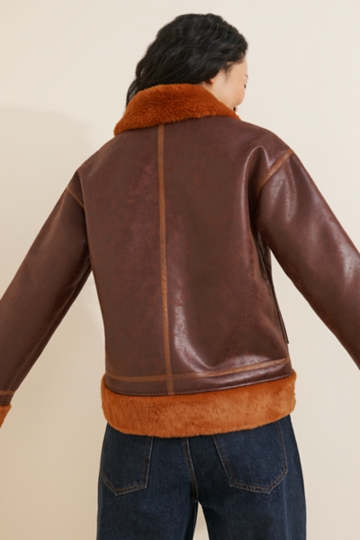 Bryan Vegan Leather Jacket | Nuuly