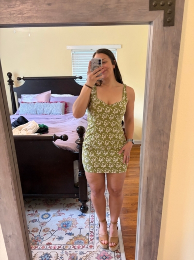 chinese dress ladies Lucie Linen Mini Dress main image 1