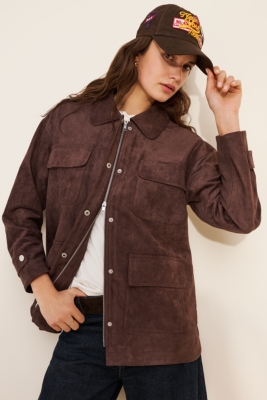 Rita Vegan Suede Jacket
