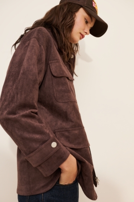 Rita Vegan Suede Jacket