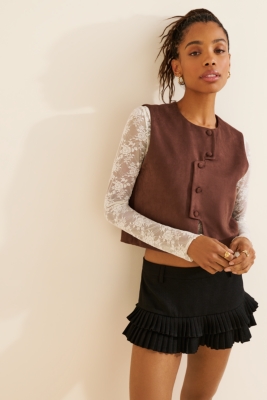 【限定品】OVY kaja REALISTIC SUEDE VEST 限定品】KAJA REALISTIC SUEDE VEST OVY - メルカリ