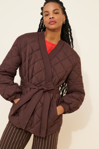 Quilted Wrap Jacket | Nuuly