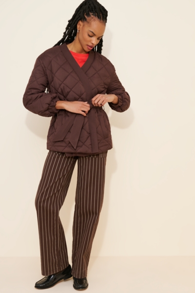Quilted Wrap Jacket | Nuuly