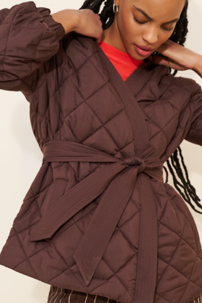 Quilted Wrap Jacket | Nuuly