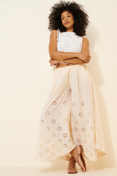 Sweet Serenade Pull-On Wide-Leg Pants | Nuuly