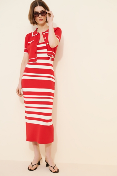 Bare Slim Stripe Twofer Dress | Nuuly