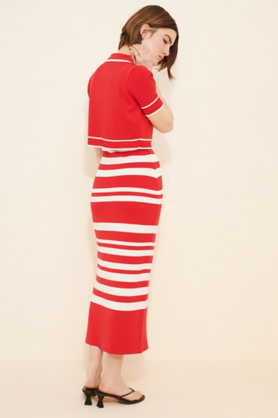 Bare Slim Stripe Twofer Dress | Nuuly