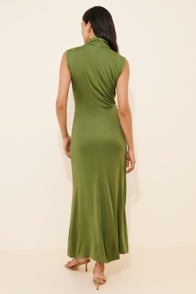 Sleeveless Maxi Mock-Neck Dress | Nuuly