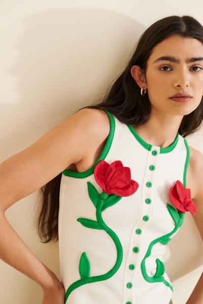 Cindy Flower Tank Top | Nuuly