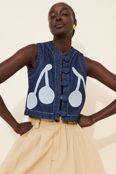 Cherries Brindis Vest | Nuuly