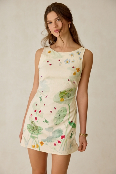 sara tiered mini dress Sara Embellished Mini Dress – SAU LEE