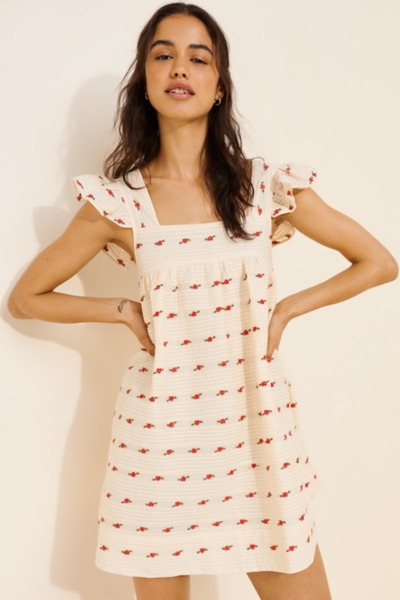 Aster Babydoll Mini Dress | Nuuly