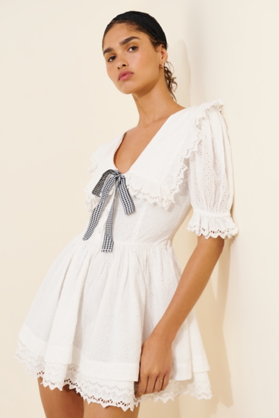 Marilyn Collared Mini Dress | Nuuly