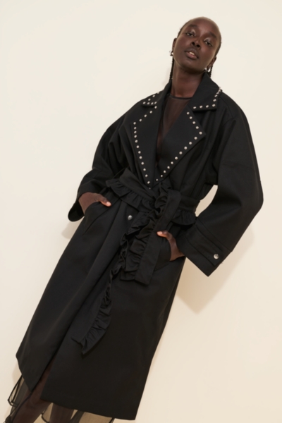 Rivet Trench Coat | Nuuly