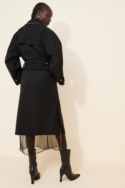 Rivet Trench Coat | Nuuly