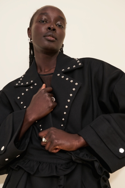 Rivet Trench Coat | Nuuly