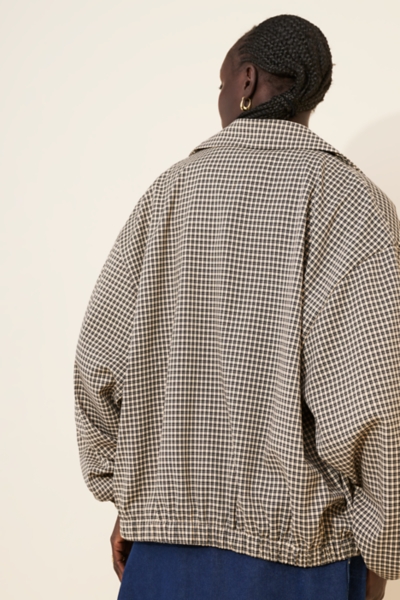 Collared Gingham Jacket | Nuuly