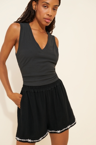 Pammy Soft Linen-Blend Shorts | Nuuly