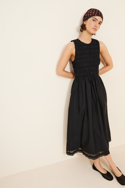 Selena Smocked Maxi Dress