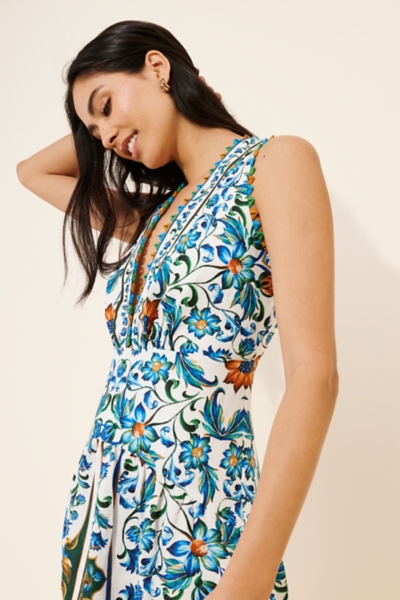 navy linen dresses Linen Dress main image 0