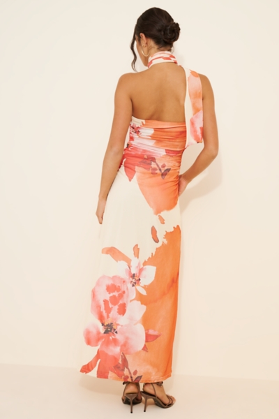 mai tai bridesmaid dress The Lily mauve satin bridesmaid dress main image 1