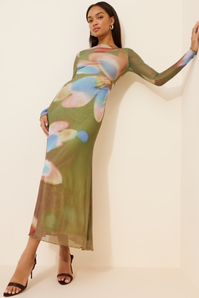 silk slip dress long sleeve Seamless Long Sleeve Slip Dress | Modest Layer