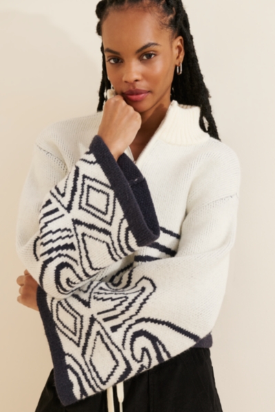 Abstract Swirl Pullover | Nuuly