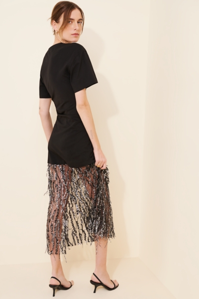 t shirt ruched dress Ruched Midi T-Shirt Dress Size XL Magnet by ShoeDazzle
