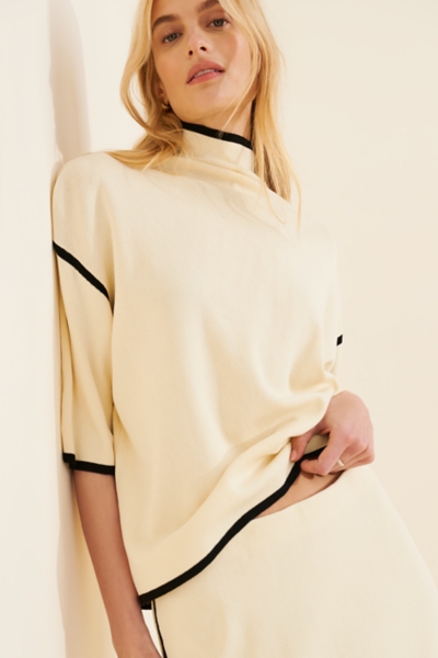 Simone Mock Neck Sweater | Nuuly