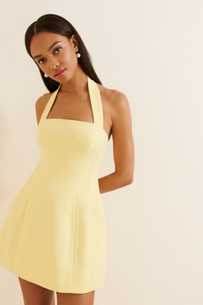 Nevelle Hourglass Halter Dress | Nuuly