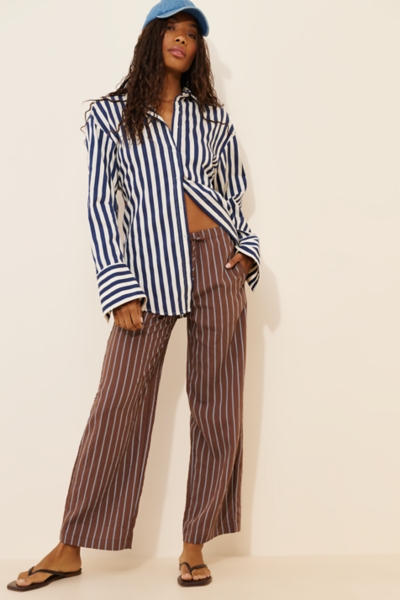 Striped Travel Fabric Pants | Nuuly