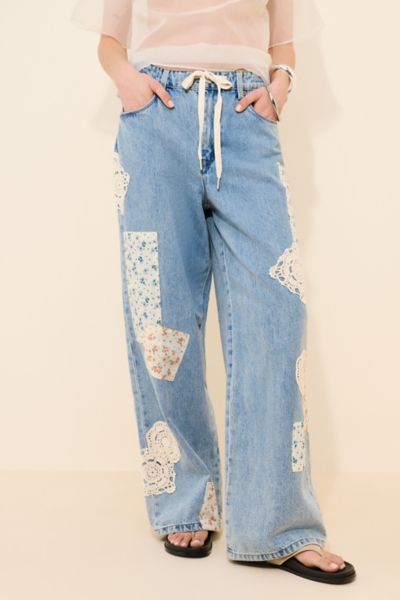 Crochet Applique Jeans | Nuuly