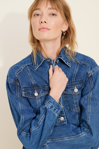 Violet Denim Jacket | Nuuly
