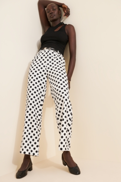 Freya Wide Leg Polkadot Pants | Nuuly
