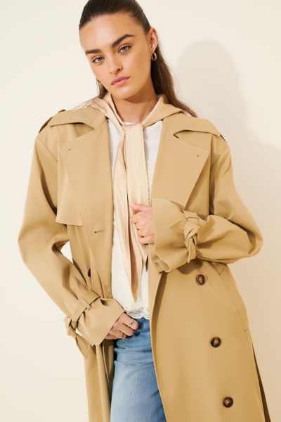 Scarf Trench Coat | Nuuly