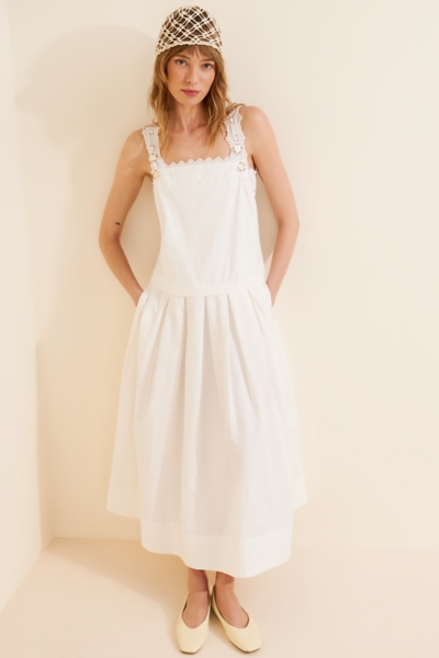 Making Mends Apron Midi Dress | Nuuly