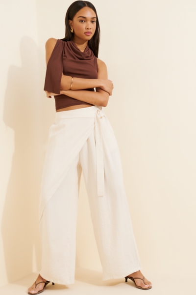 Overlay Linen Blend Pants | Nuuly