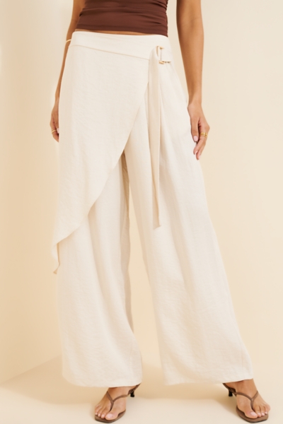 Overlay Linen Blend Pants | Nuuly