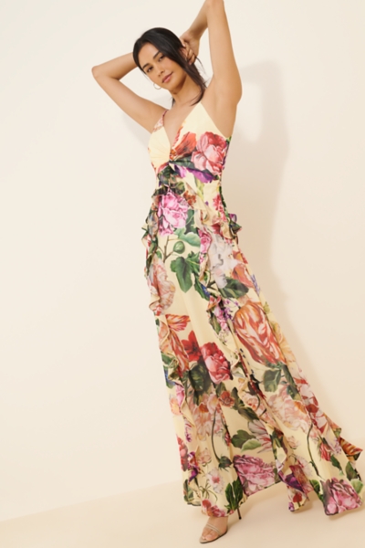 Jayden Ruffle Dress | Nuuly