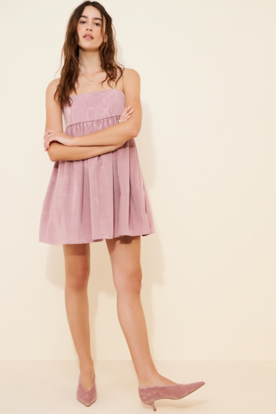 knee length dresses for ladies Mary Kate Knotted Mini Dress-Black main image 1