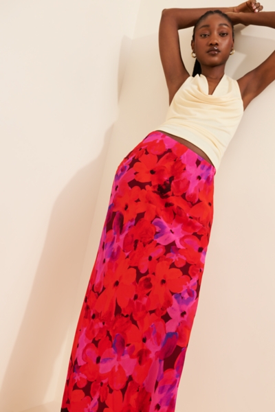 Archive Bias Slip Maxi Skirt | Nuuly